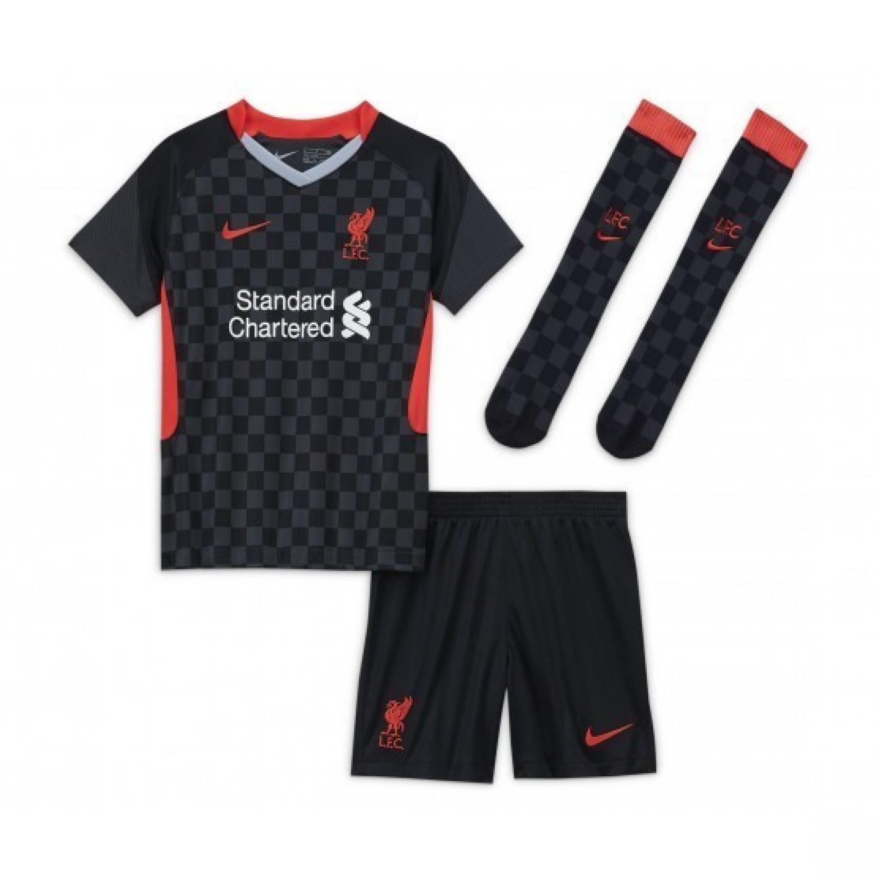 Mini-kit bambini third Liverpool 2020/21