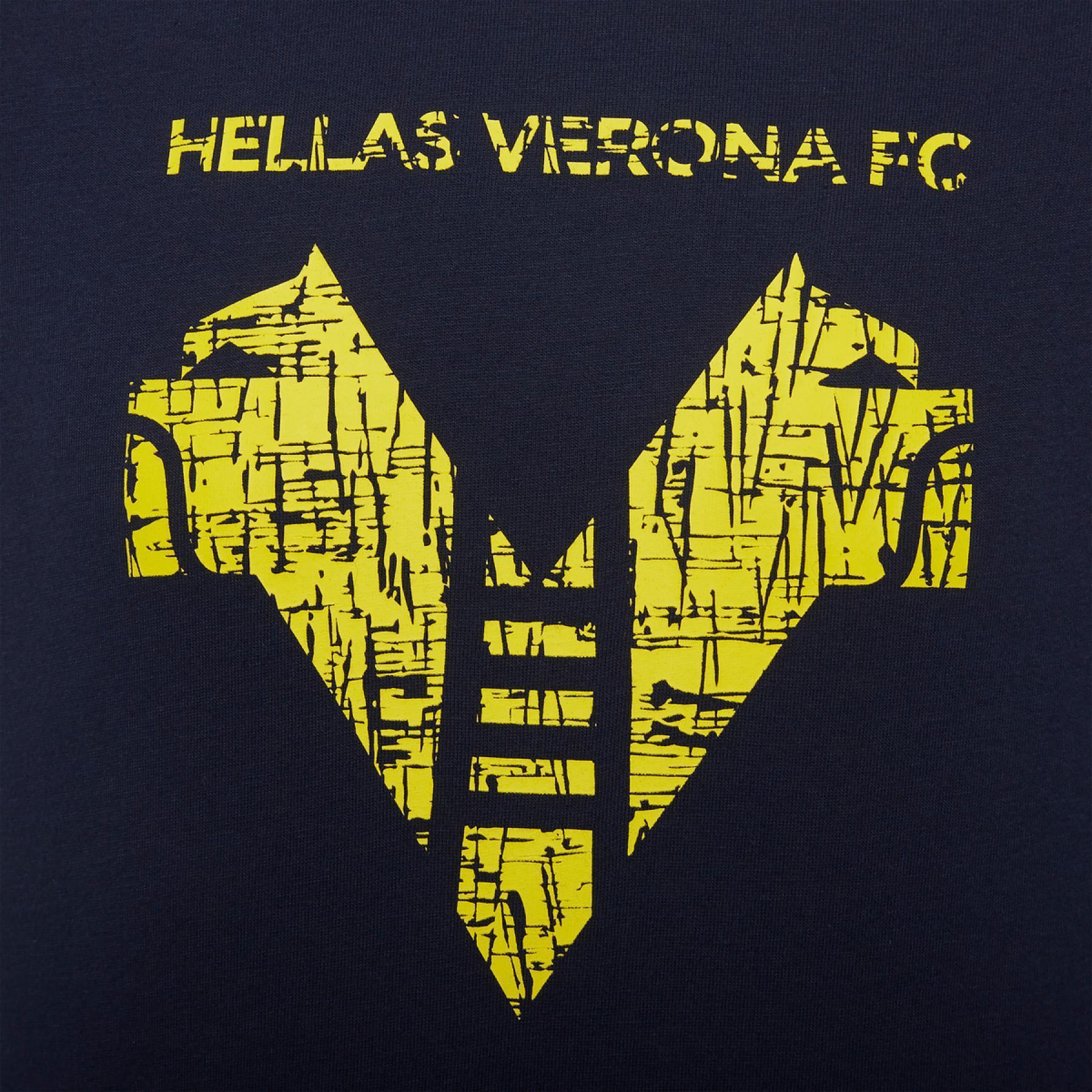 T-shirt per bambini Cotone Hellas Vérone fc 2020/21