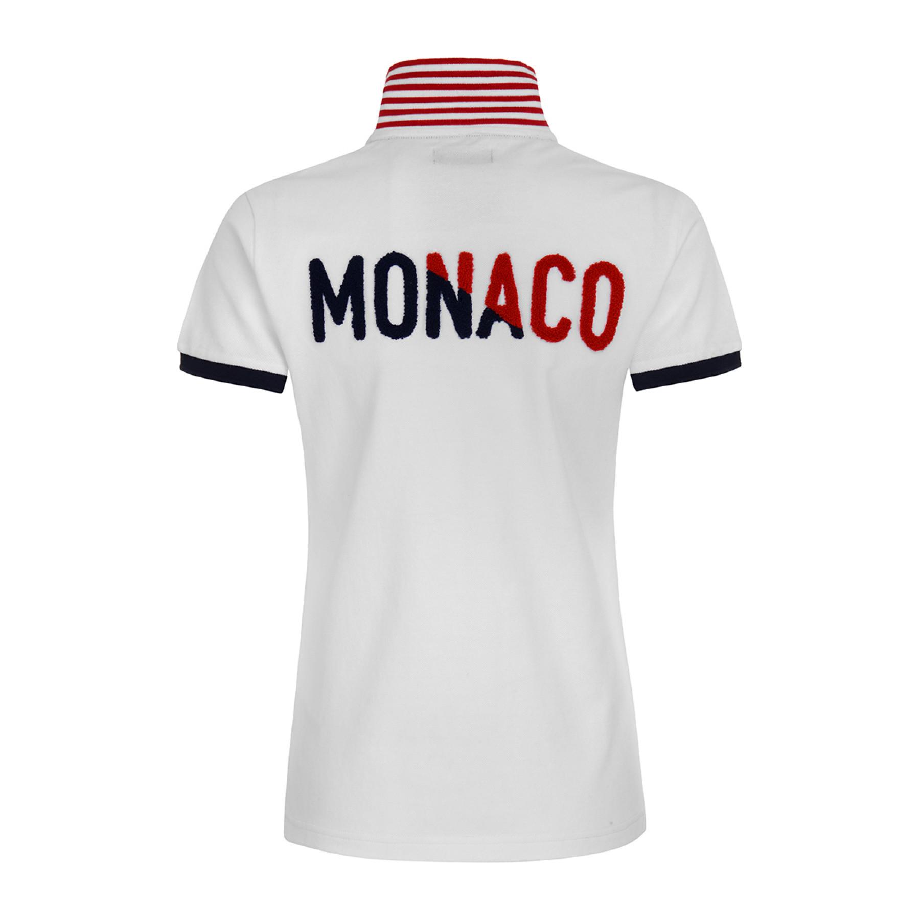 Polo da donna AS Monaco 2020/21 blanche