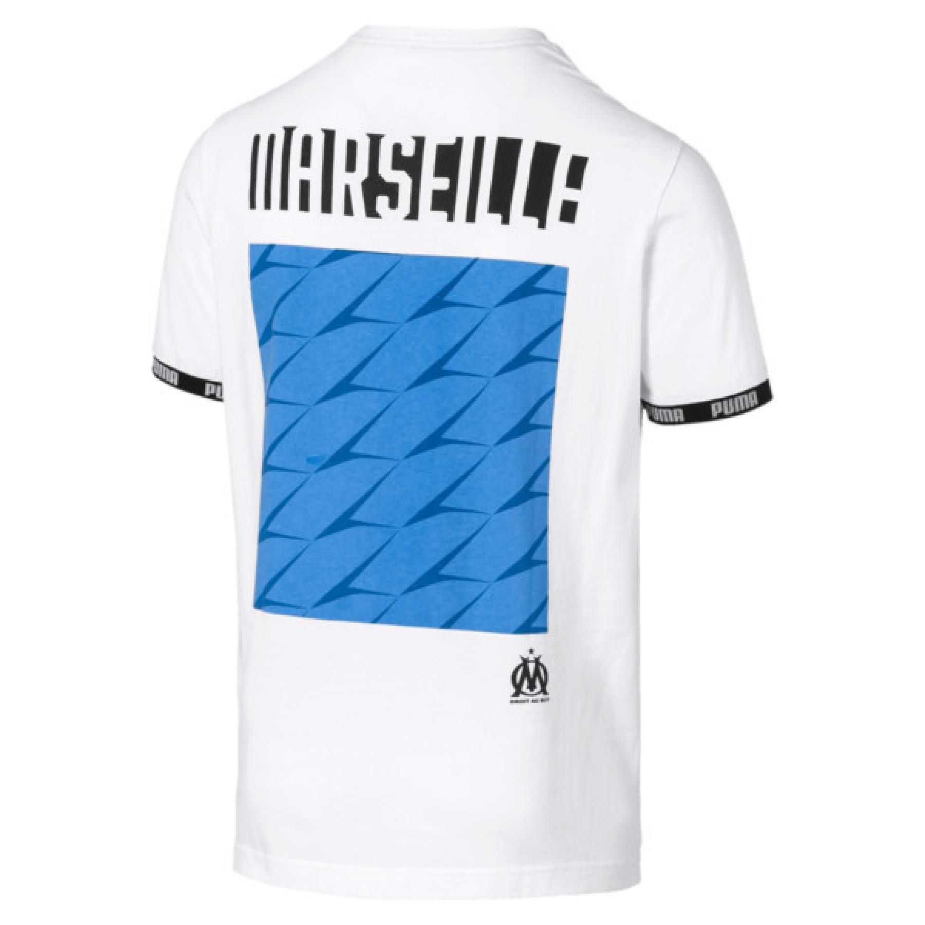 T-shirt Olympique de Marseille Cultura del calcio