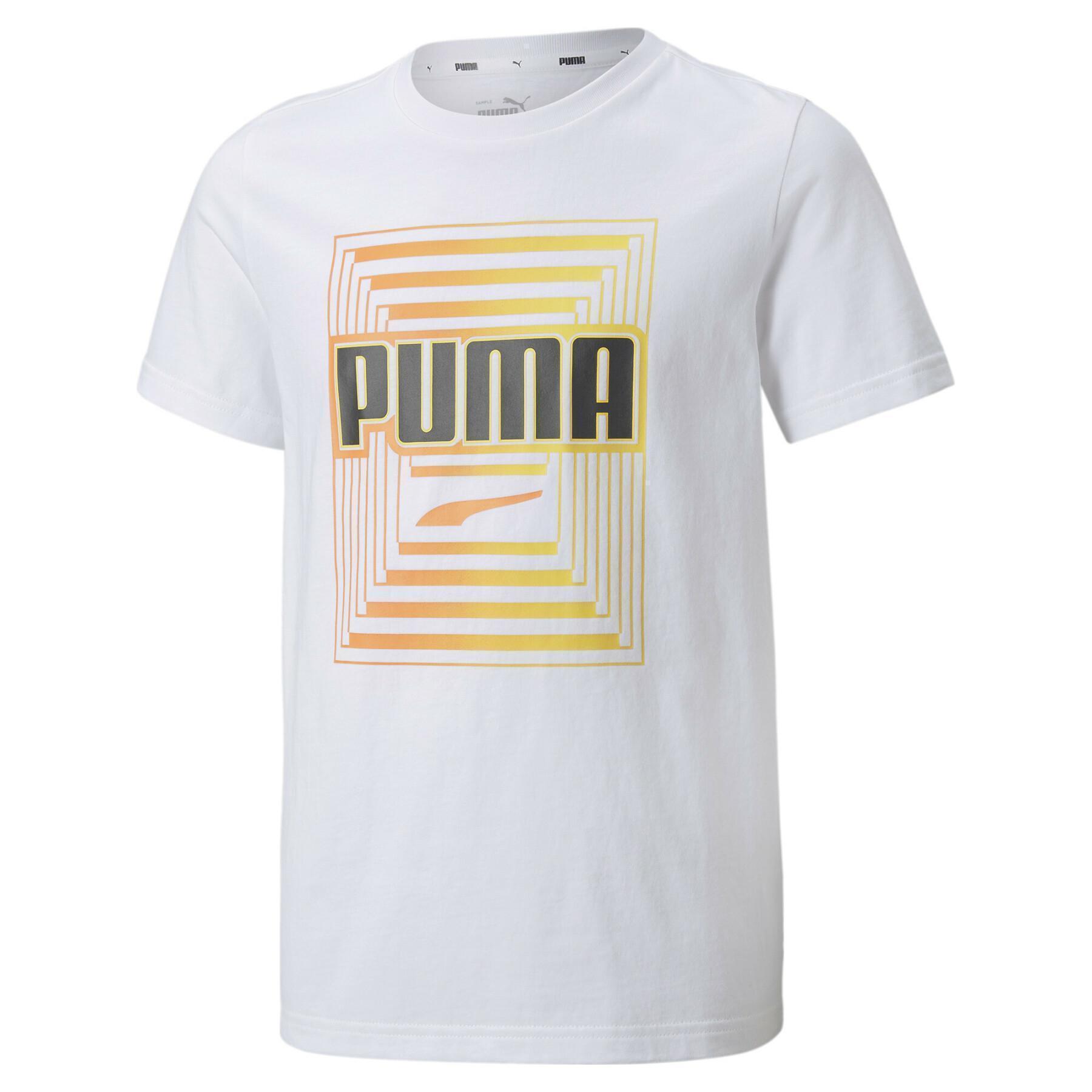 Maglietta per bambini Puma Alpha Graphic