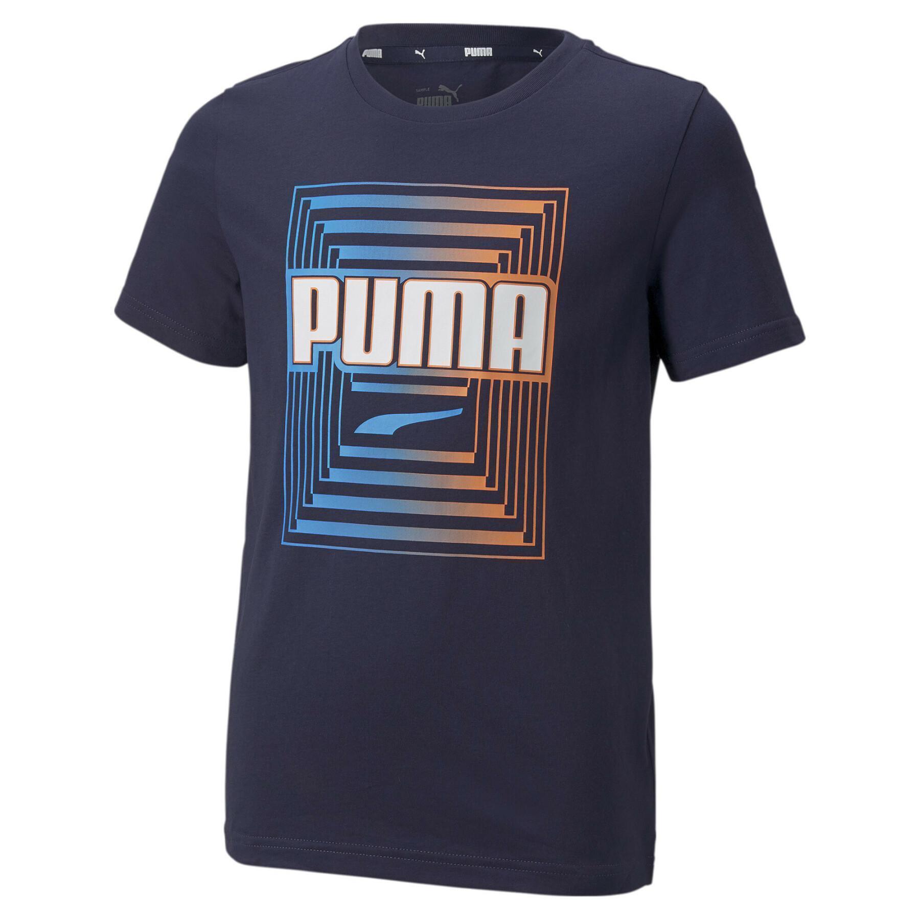 Maglietta per bambini Puma Alpha Graphic