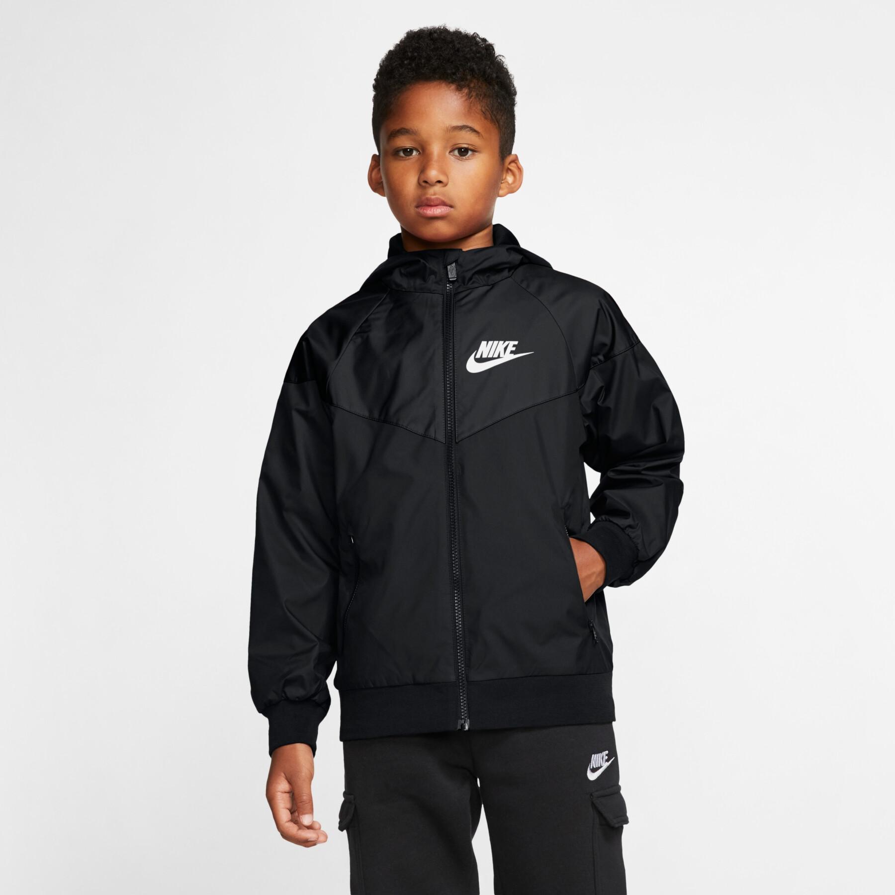 Giacca da ragazzo Nike Sportswear Windrunner