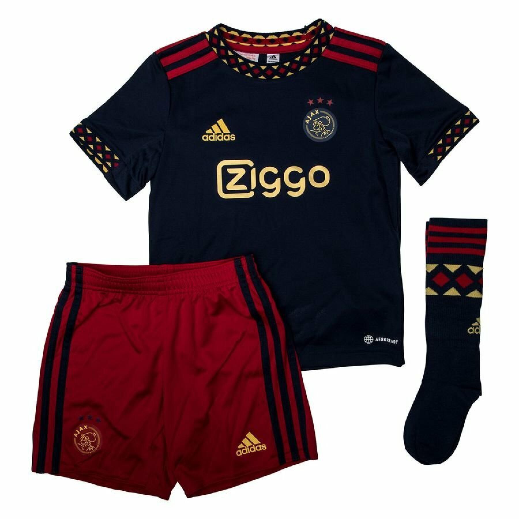 Mini kit outdoor per bambini Ajax Amsterdam 2022/23