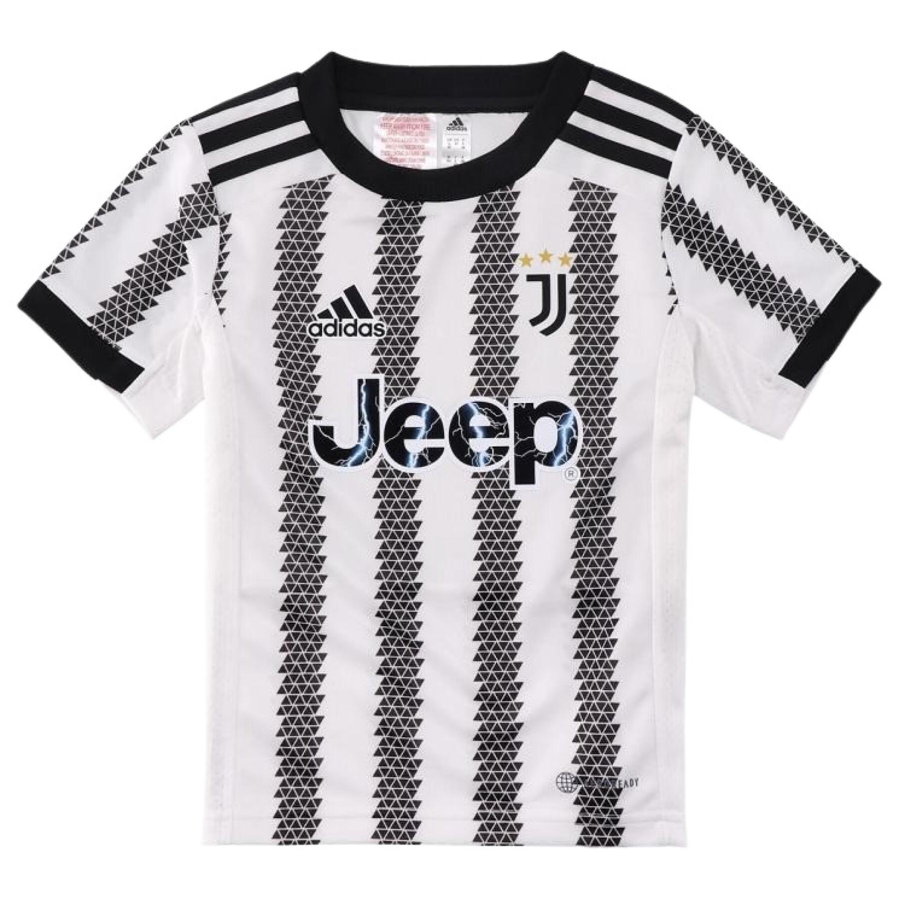 Mini kit domestico per bambini Juventus Turin 2022/23