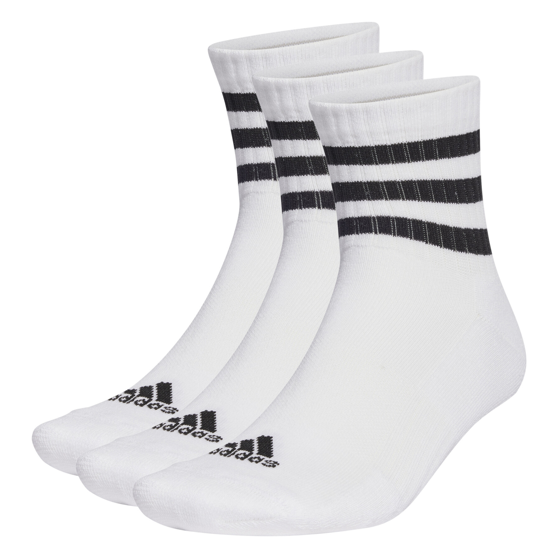 Mezzi calzini adidas 3-Stripes Sportswear (x3)