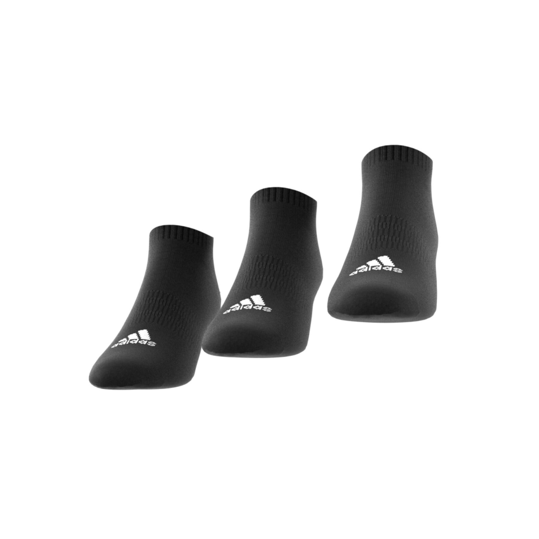 Calze basse per bambini adidas Thin & Light Sportswear (x3)