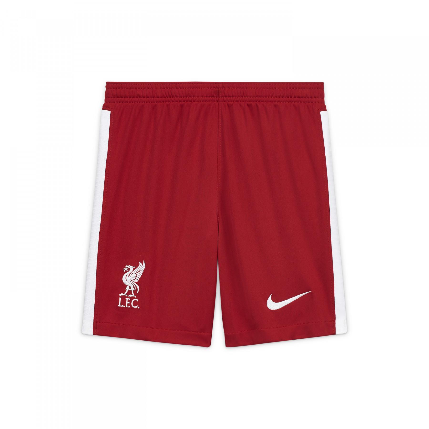 I pantaloncini per bambini dello stadio di Liverpool 2020/21