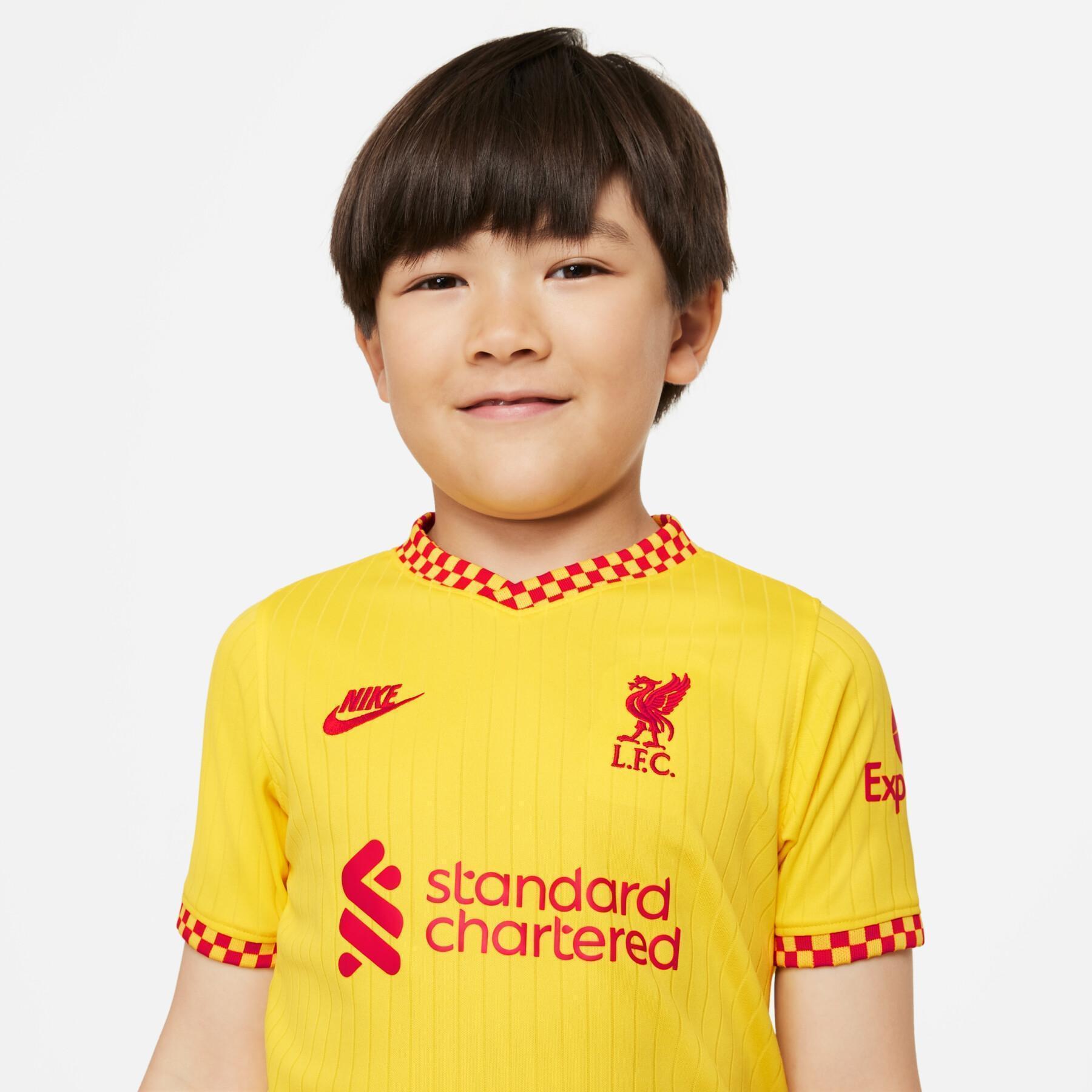Mini-kit bambino terzo Liverpool FC 2021/22