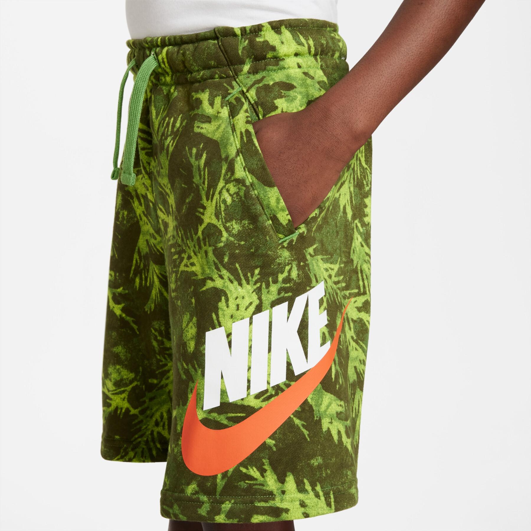 Pantaloncini per bambini Nike Washed Aop