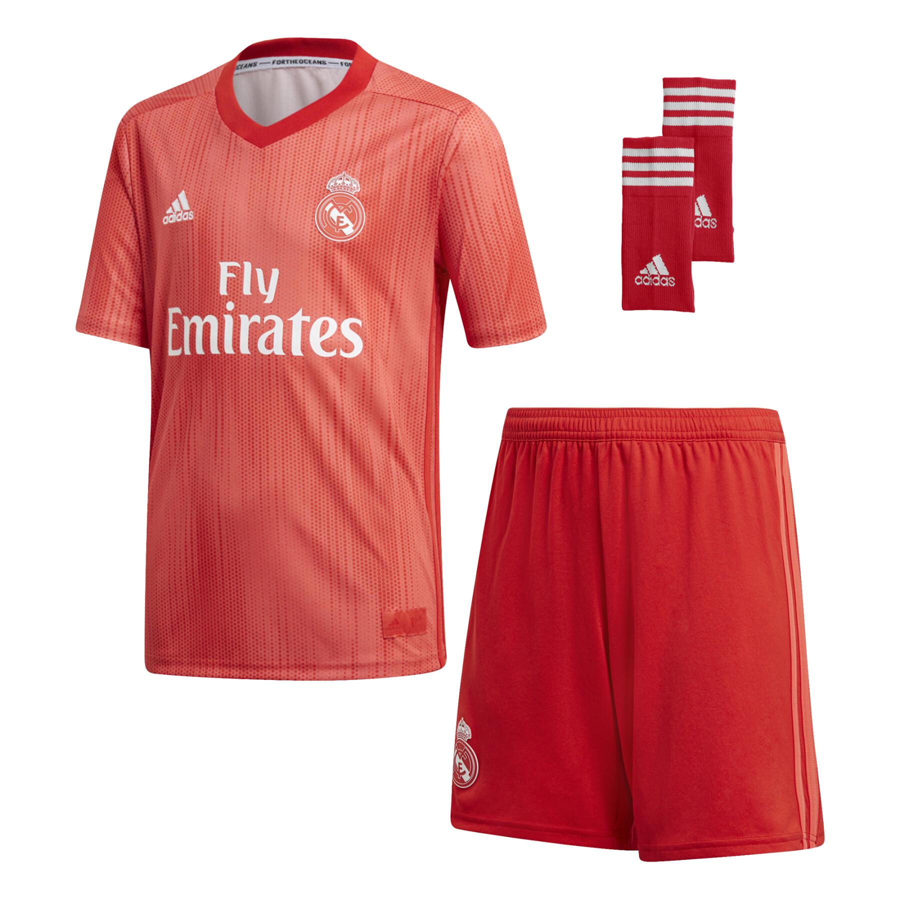 Mini kit terzo Real Madrid 2018/19
