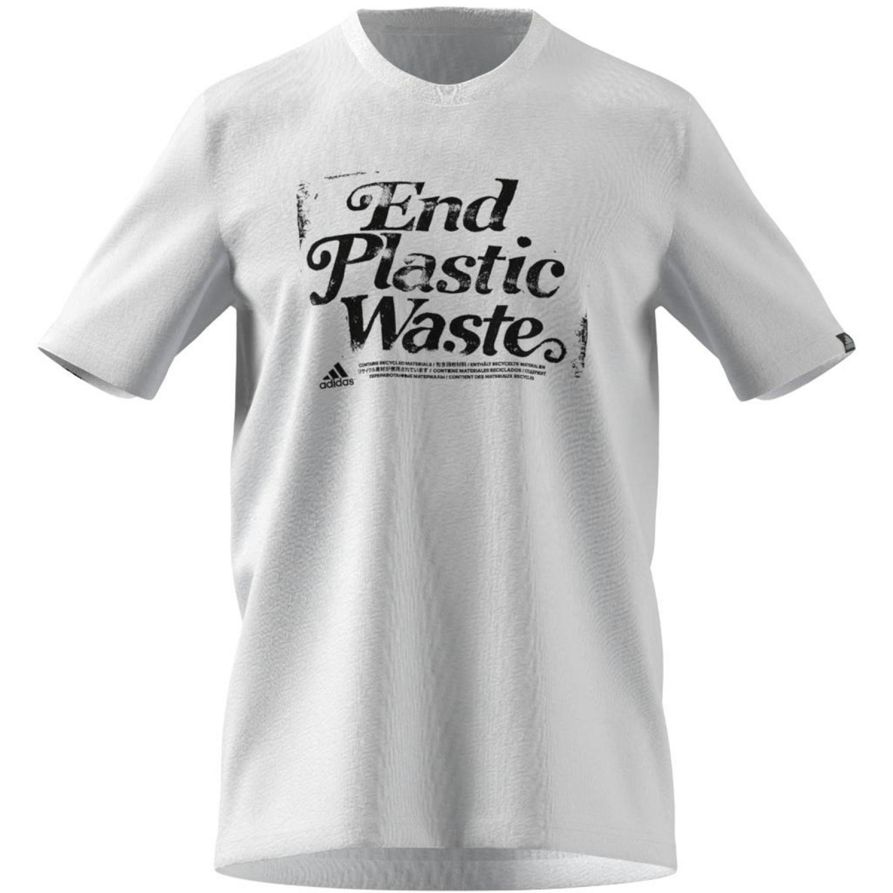 Maglietta adidas Slogan Recycled Cotton Graphic