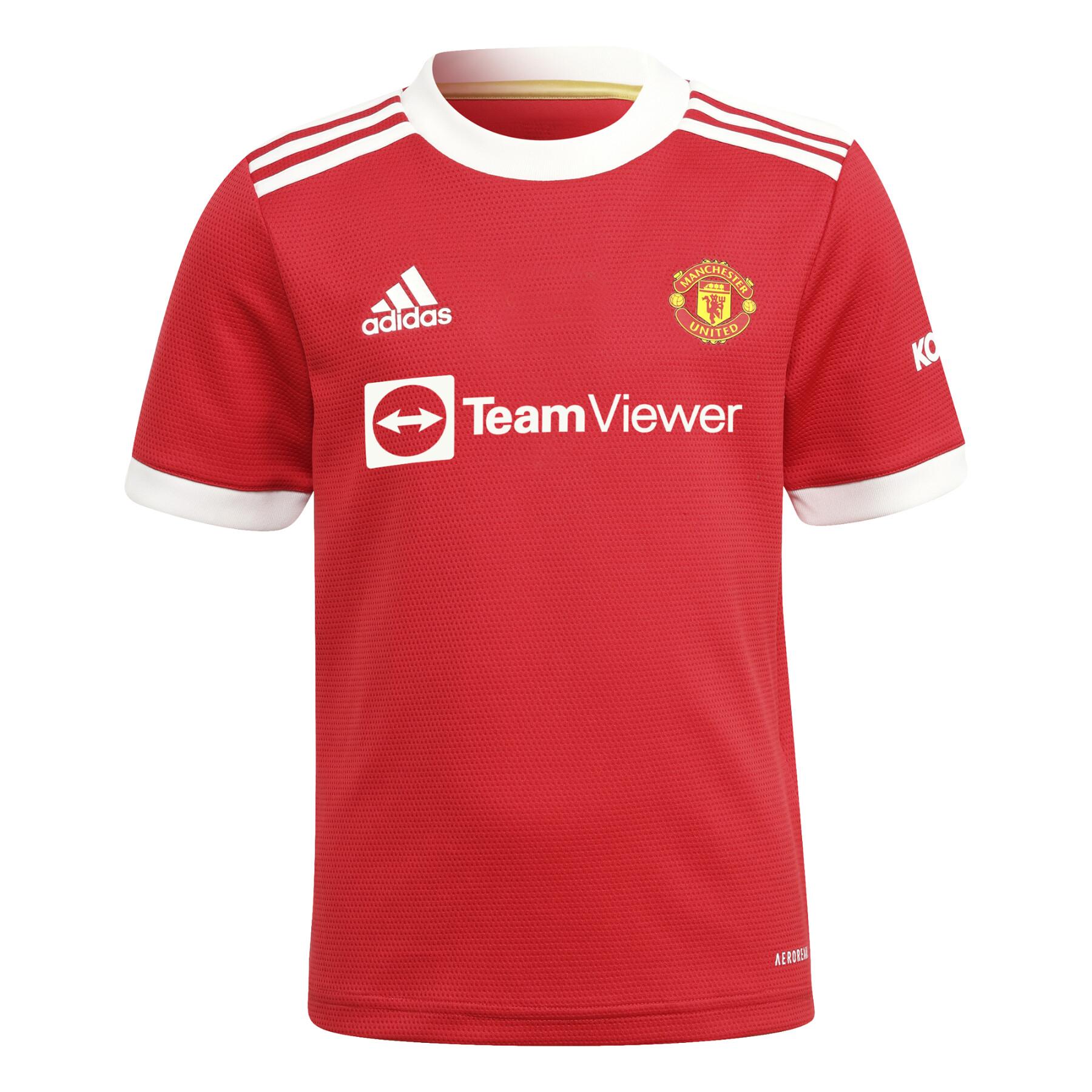 Mini kit per la casa Manchester United 2021/22