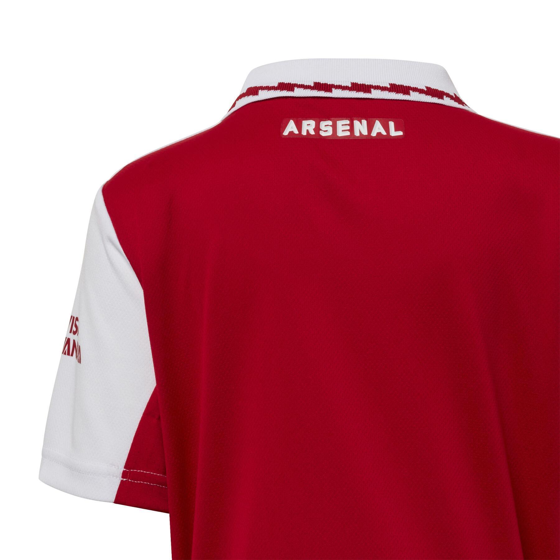 Mini kit domestico per bambini Arsenal 2022/23