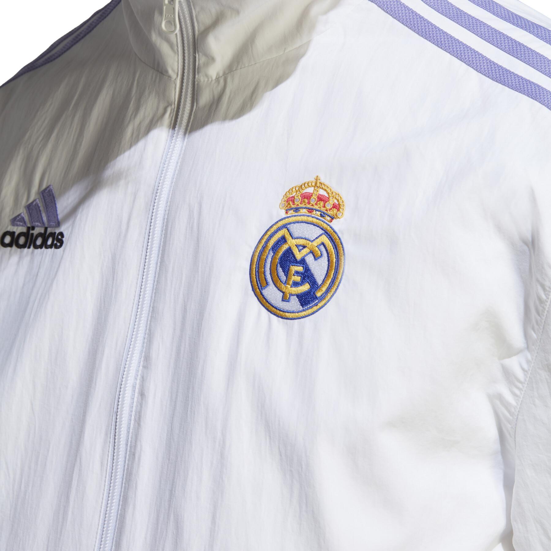 Giacca della tuta reversibile Real Madrid Anthem 2022/23