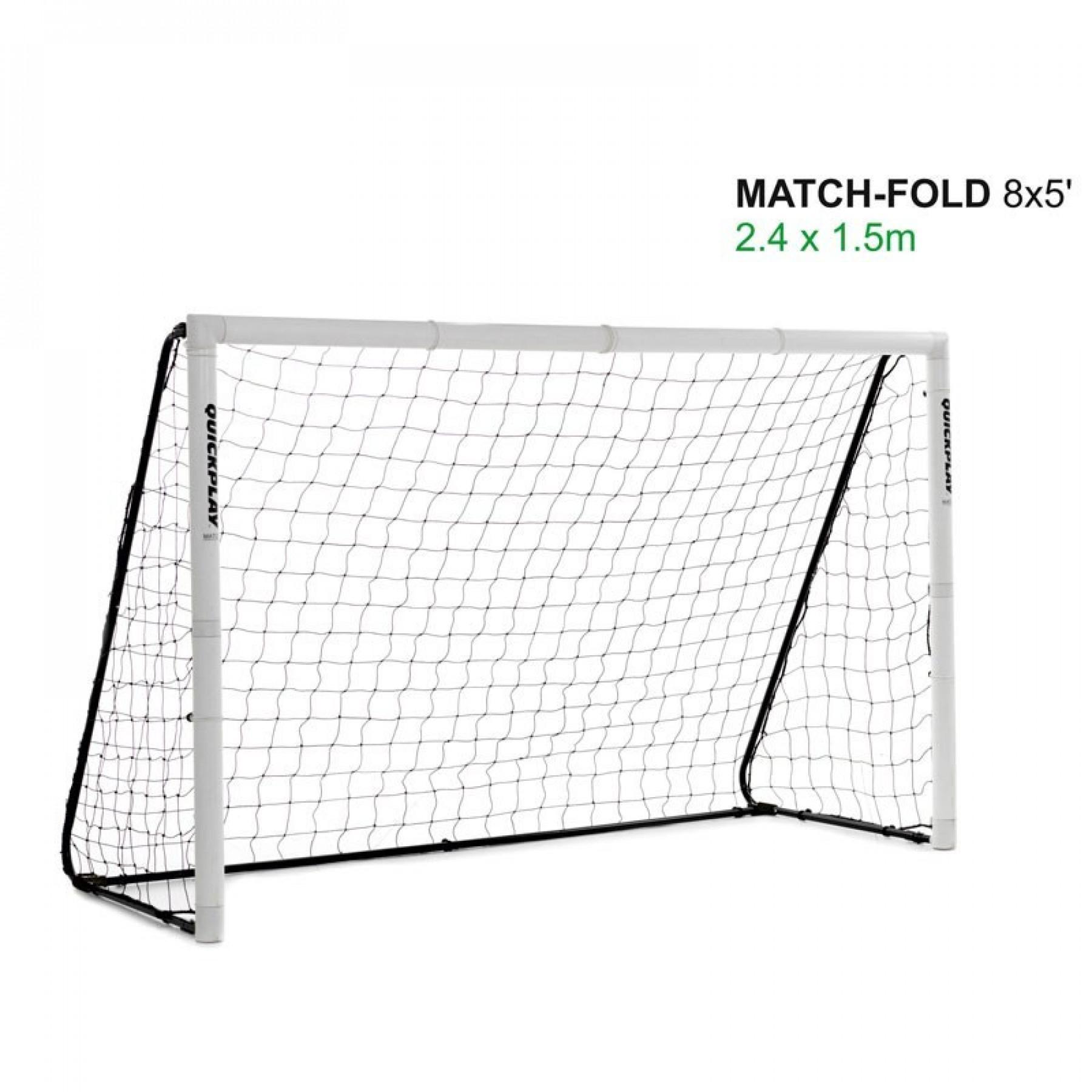 Porta da calcio pieghevole Quickplay Match Fold 1,5m x 2,4m