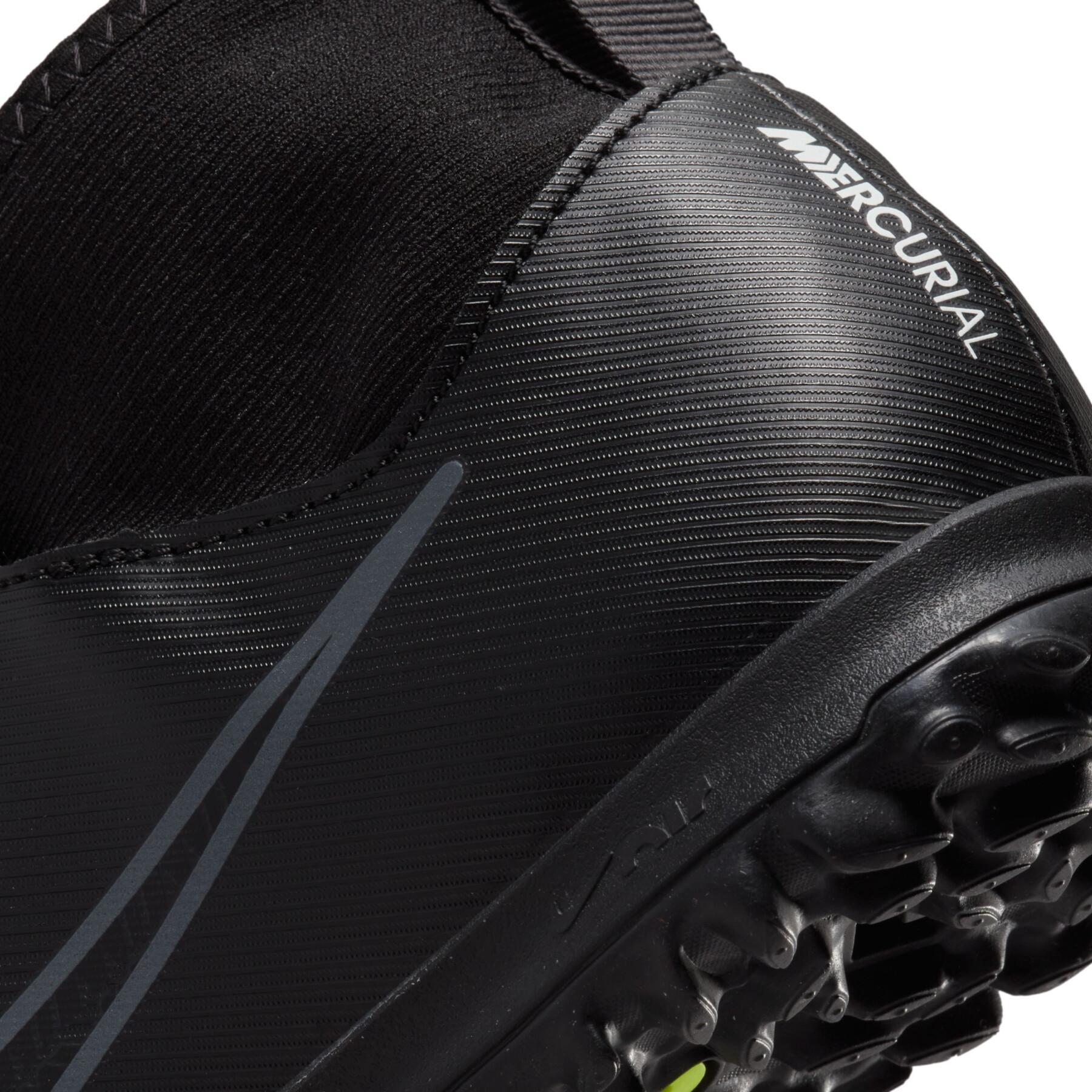 Scarpe da calcio per bambini Nike Zoom Mercurial Superfly 9 Academy TF - Shadow Black Pack