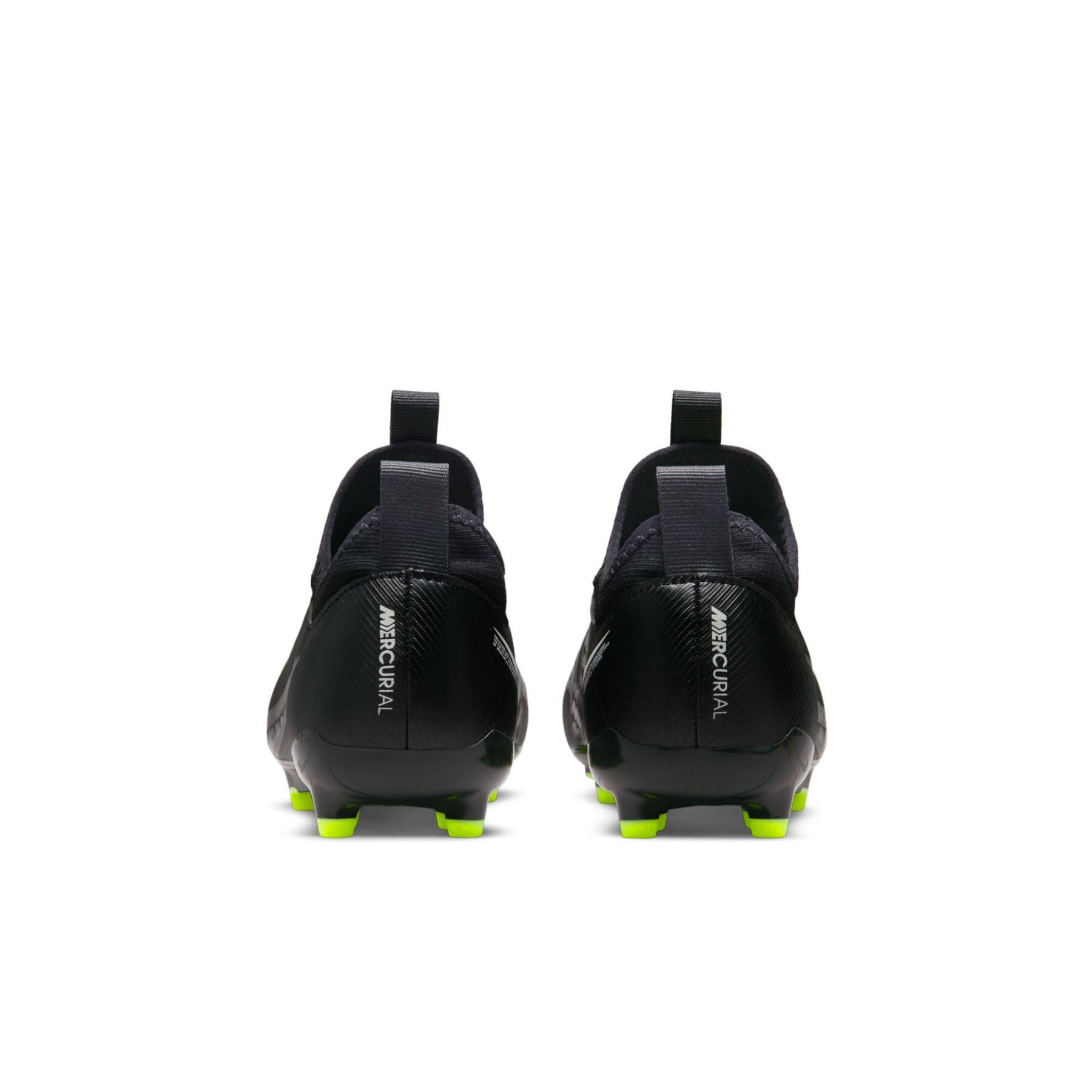 Scarpe da calcio per bambini Nike Zoom Mercurial Vapor 15 Academy MG - Shadow Black Pack