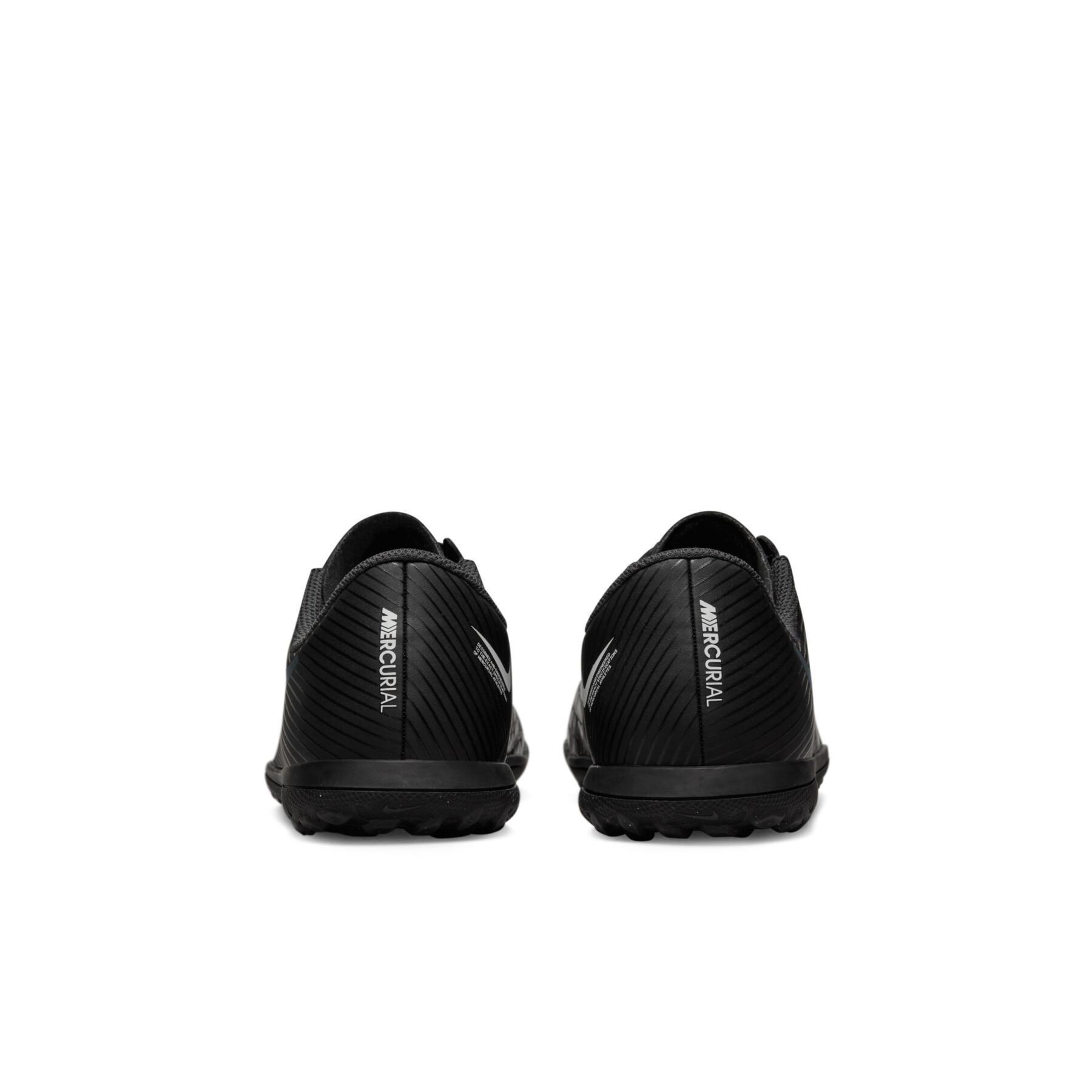 Scarpe da calcio per bambini Nike Mercurial Vapor 15 Club TF - Shadow Black Pack