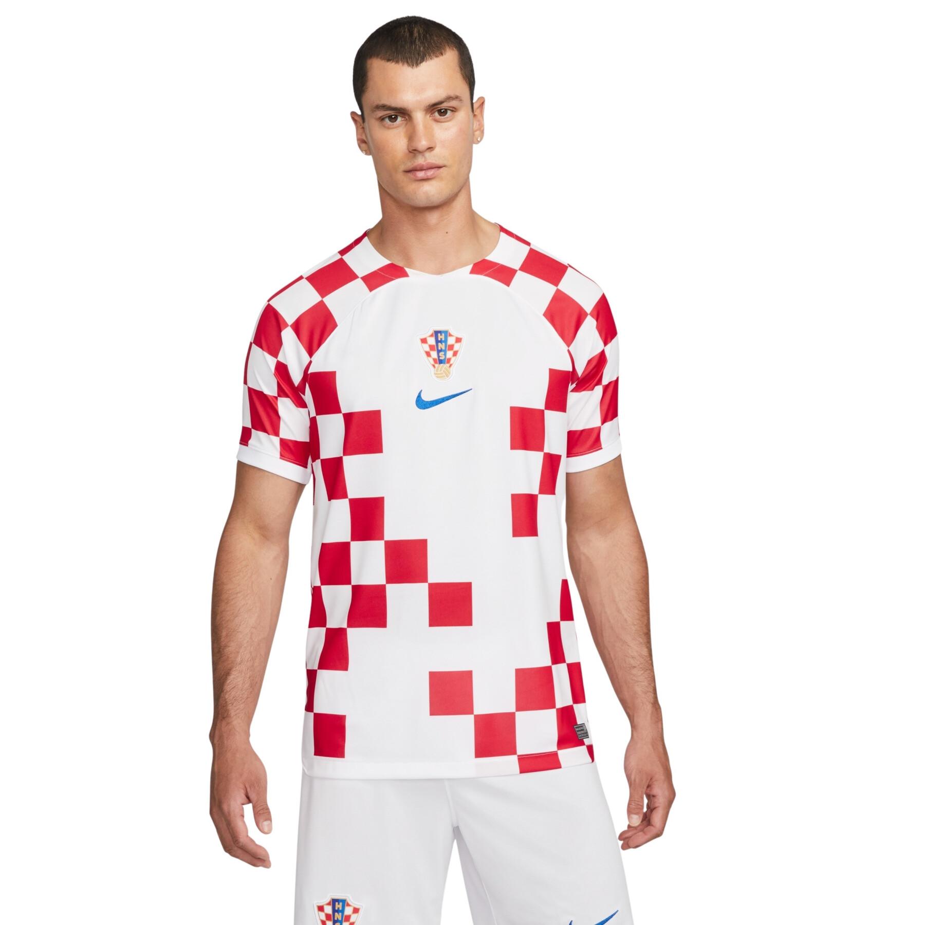 Maglia home dei Mondiali 2022 Croatie