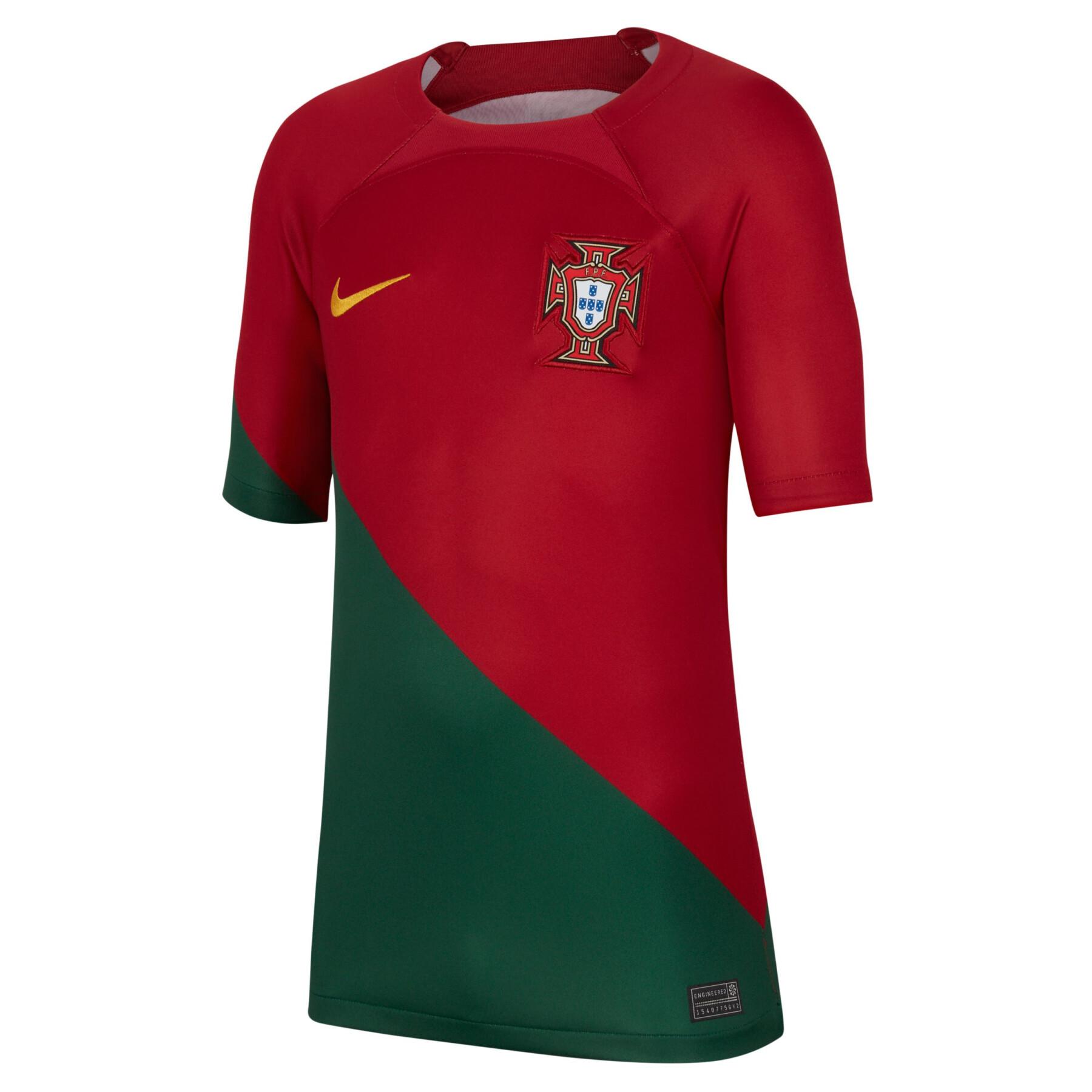 Maglia da bambino per la Coppa del Mondo 2022 Portugal