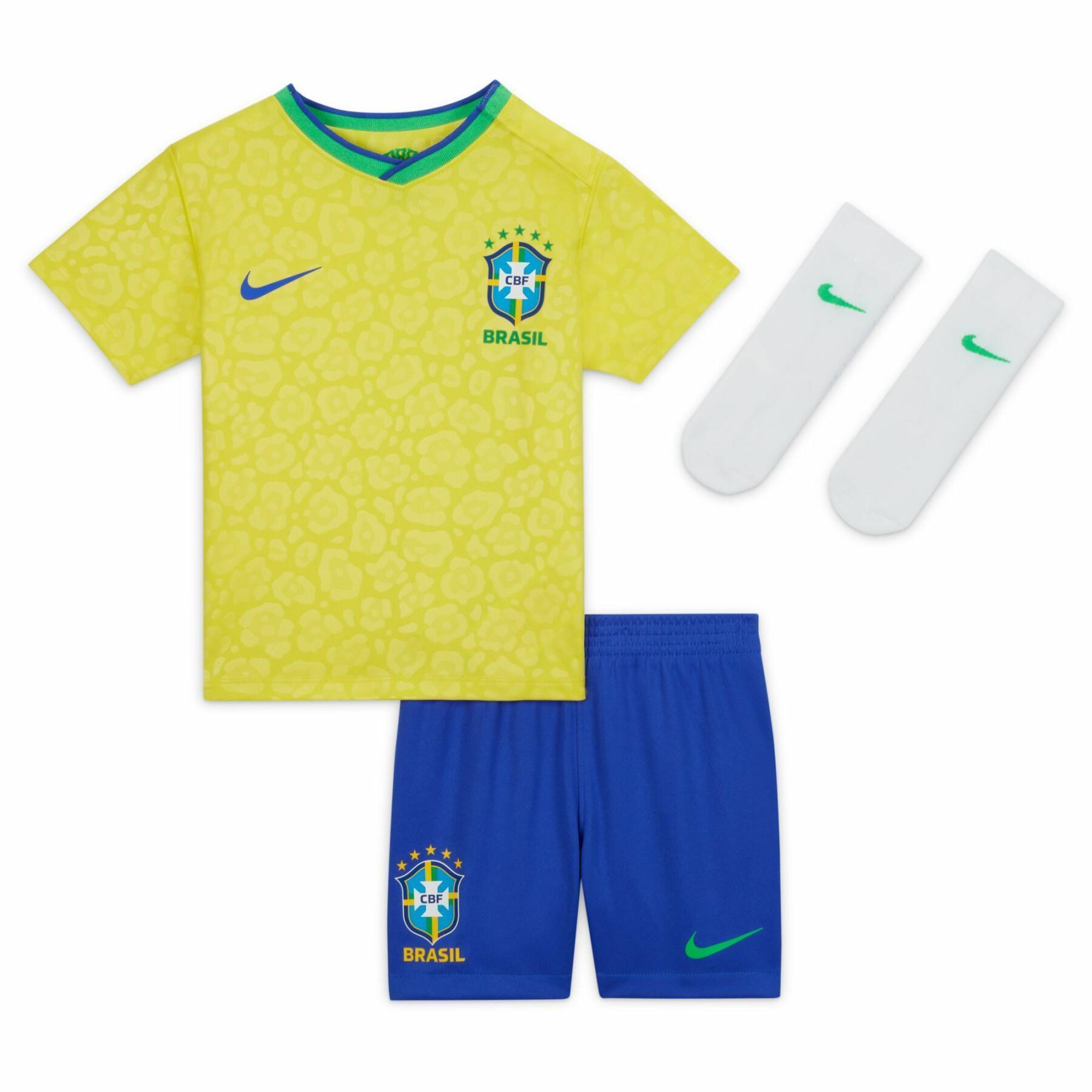 Mini Completo Coppa del Mondo 2022 per bambini Brésil