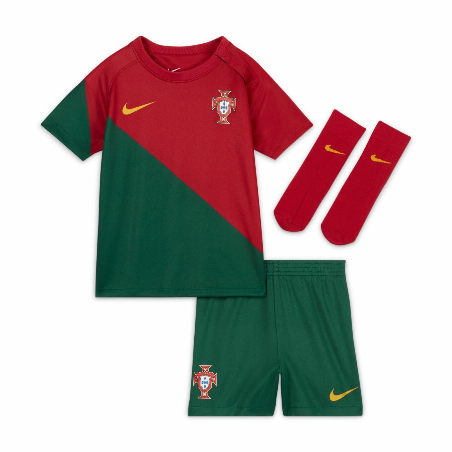 Mini kit Coppa del Mondo 2022 per bambini Portugal