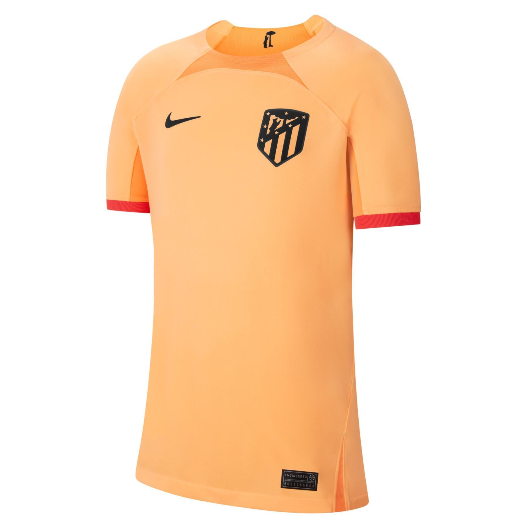 Terza maglia per bambini Atlético Madrid 2022/23
