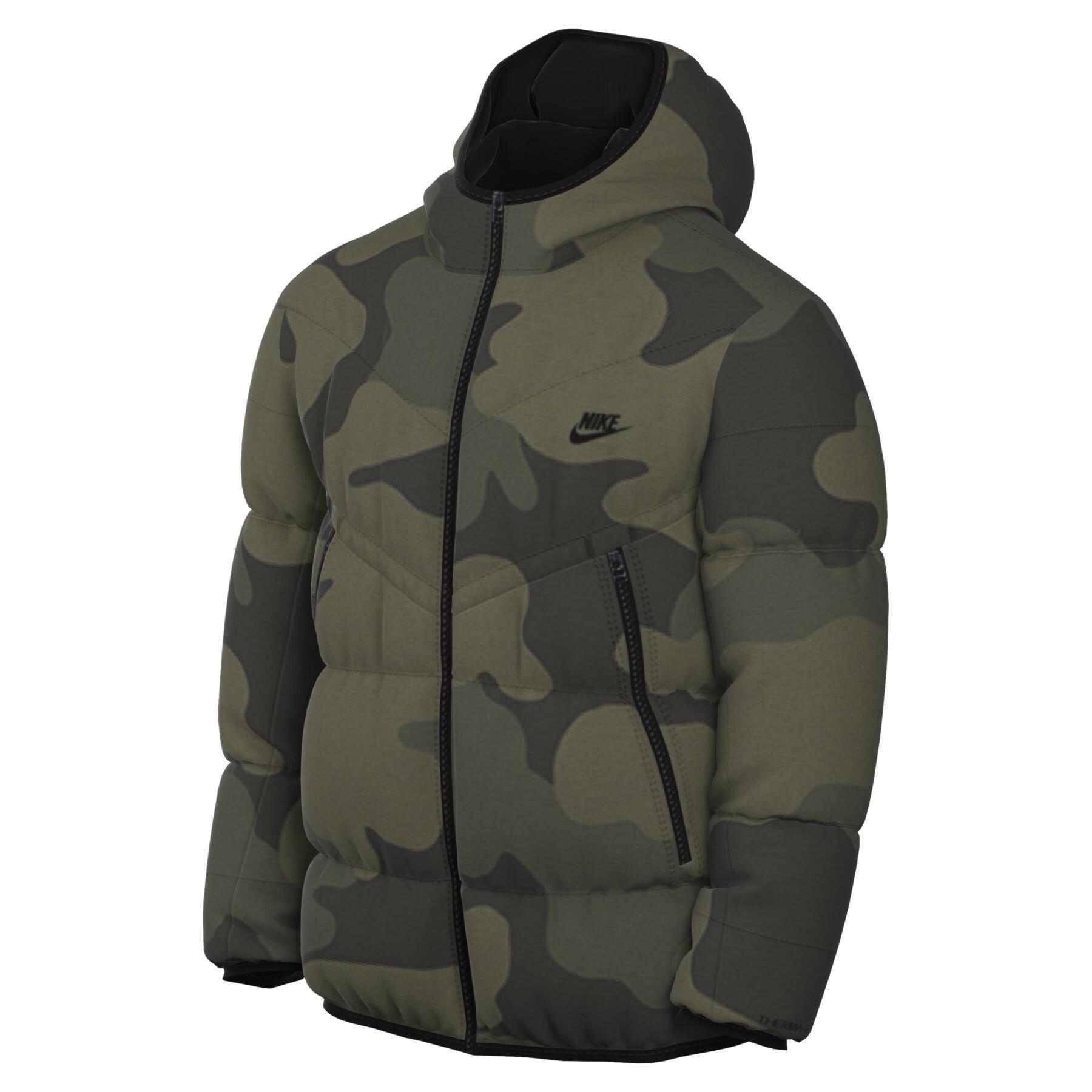 Piumino Nike Therma-FIT Windrunner Pl-Fld