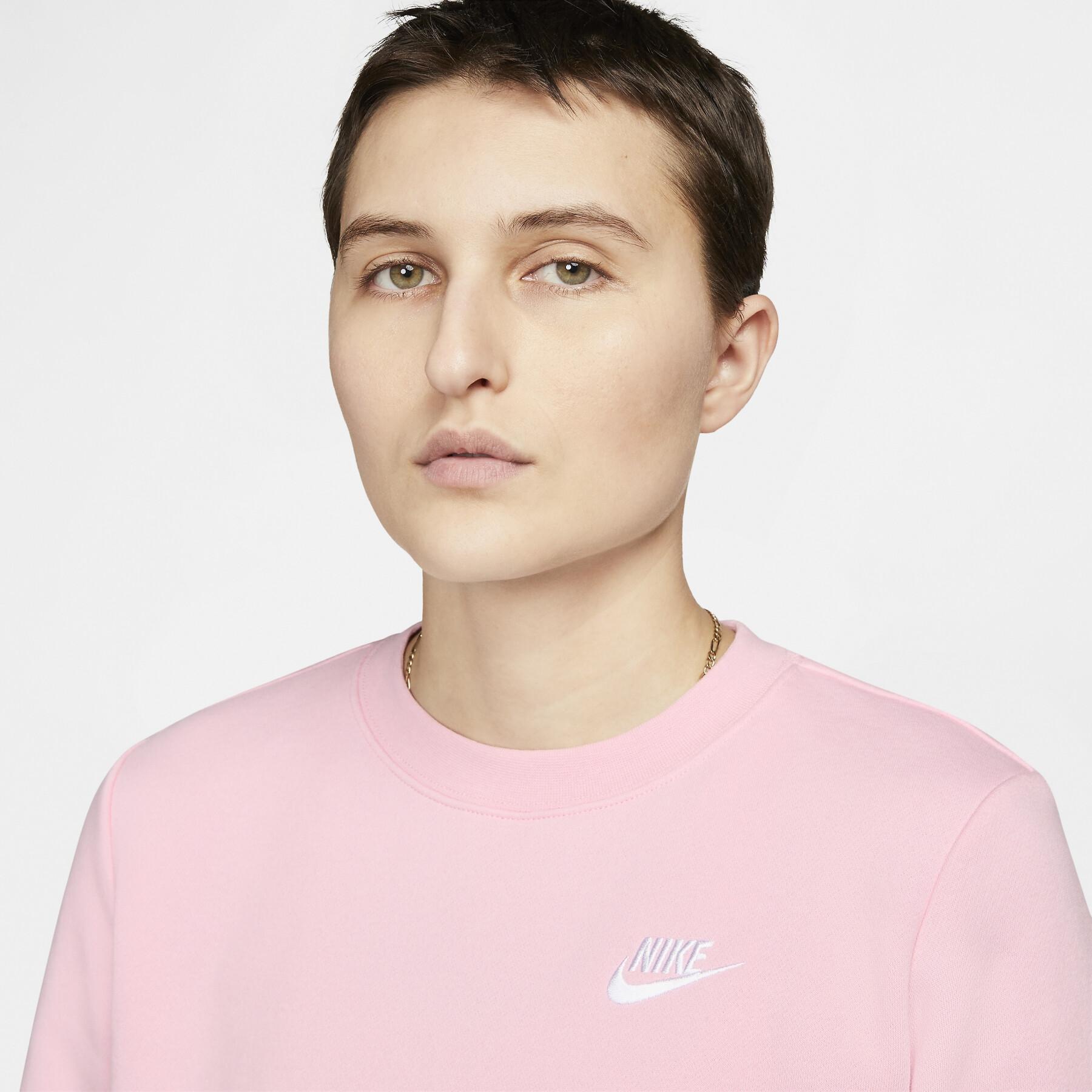 Sweatshirt girocollo donna Nike Club Fleece STD