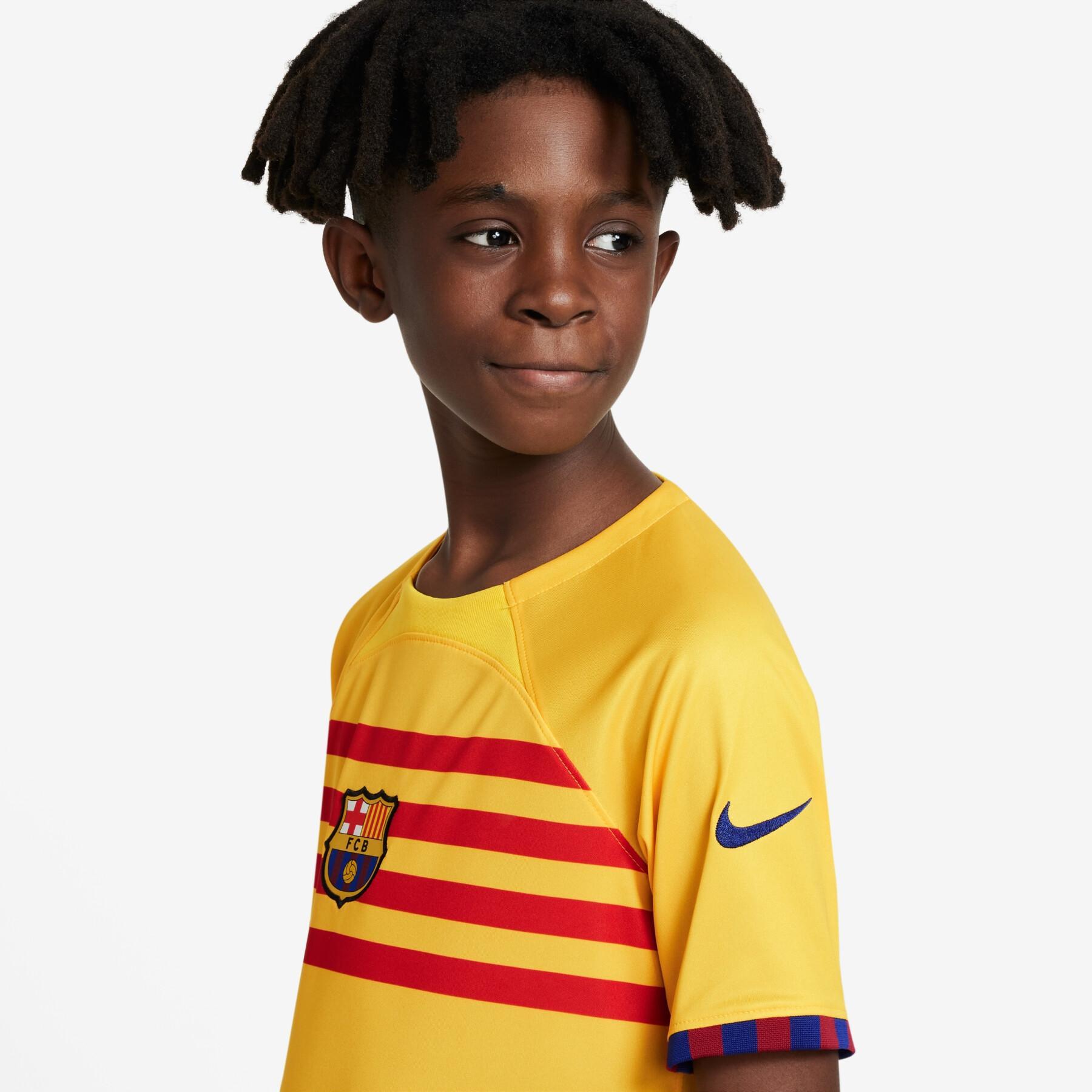 Quarta maglia per bambini FC Barcelone 2022/23
