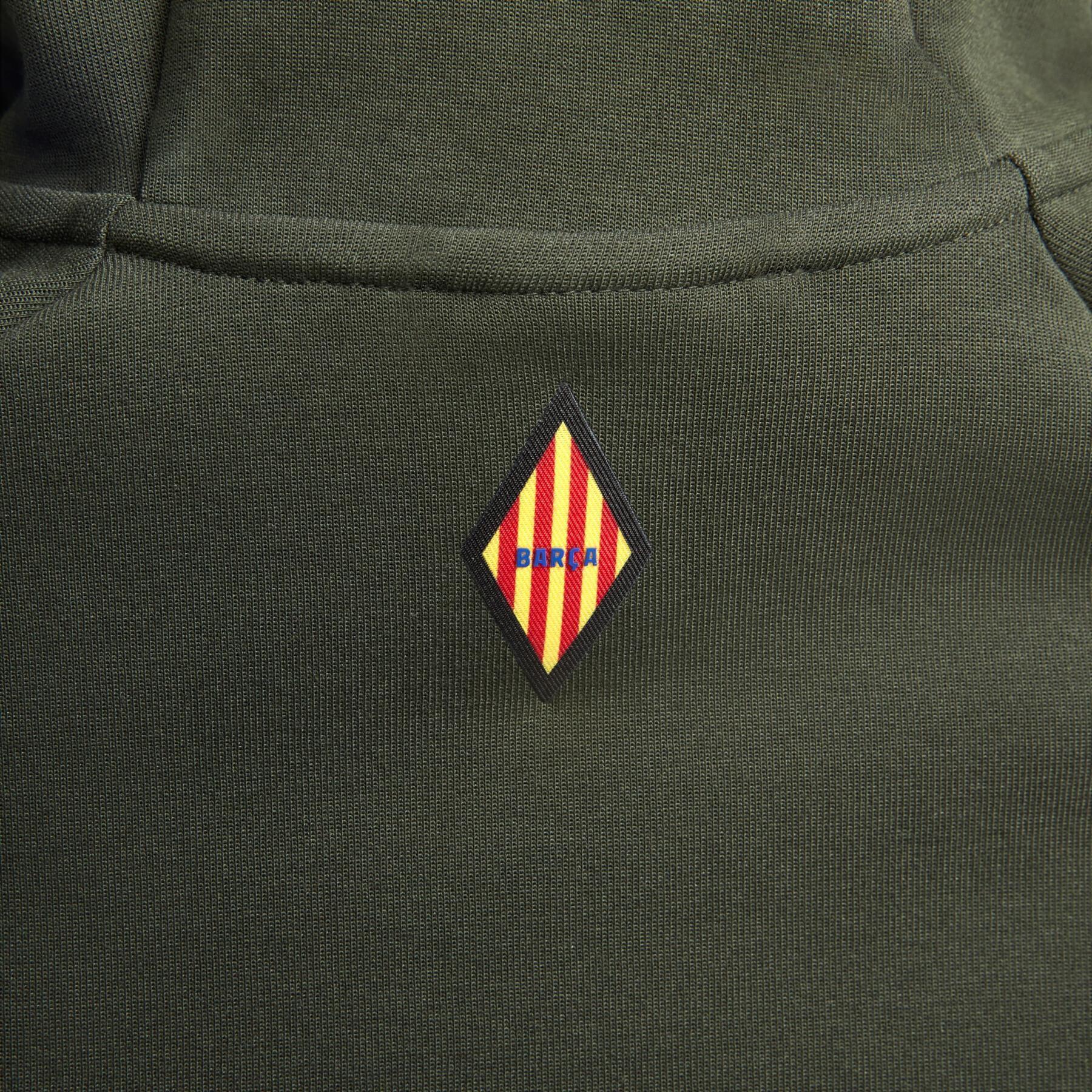 Giacca da tuta da donna con cappuccio e zip integrale FC Barcellona Tech
