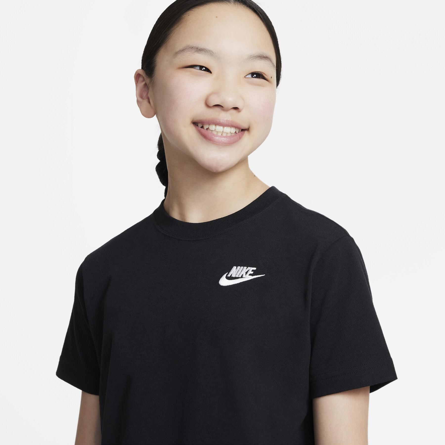 Maglietta da ragazza Nike Club