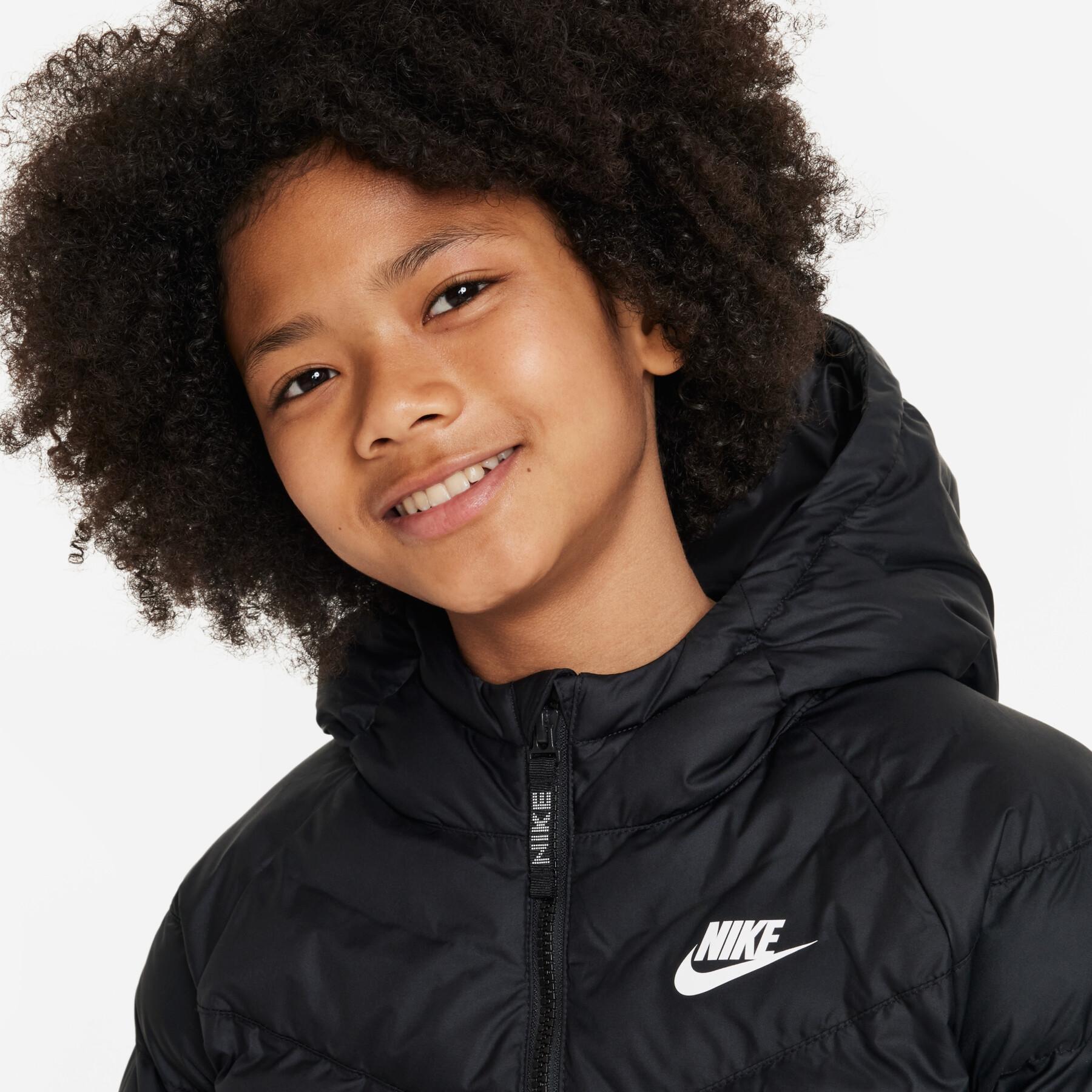 Piumino con cappuccio per bambini Nike