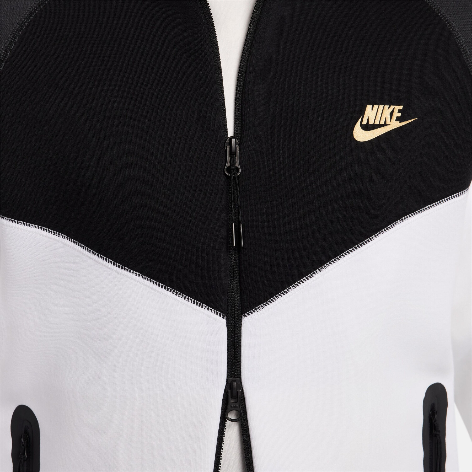 Giacca impermeabile con cappuccio con zip Nike Tech Fleece