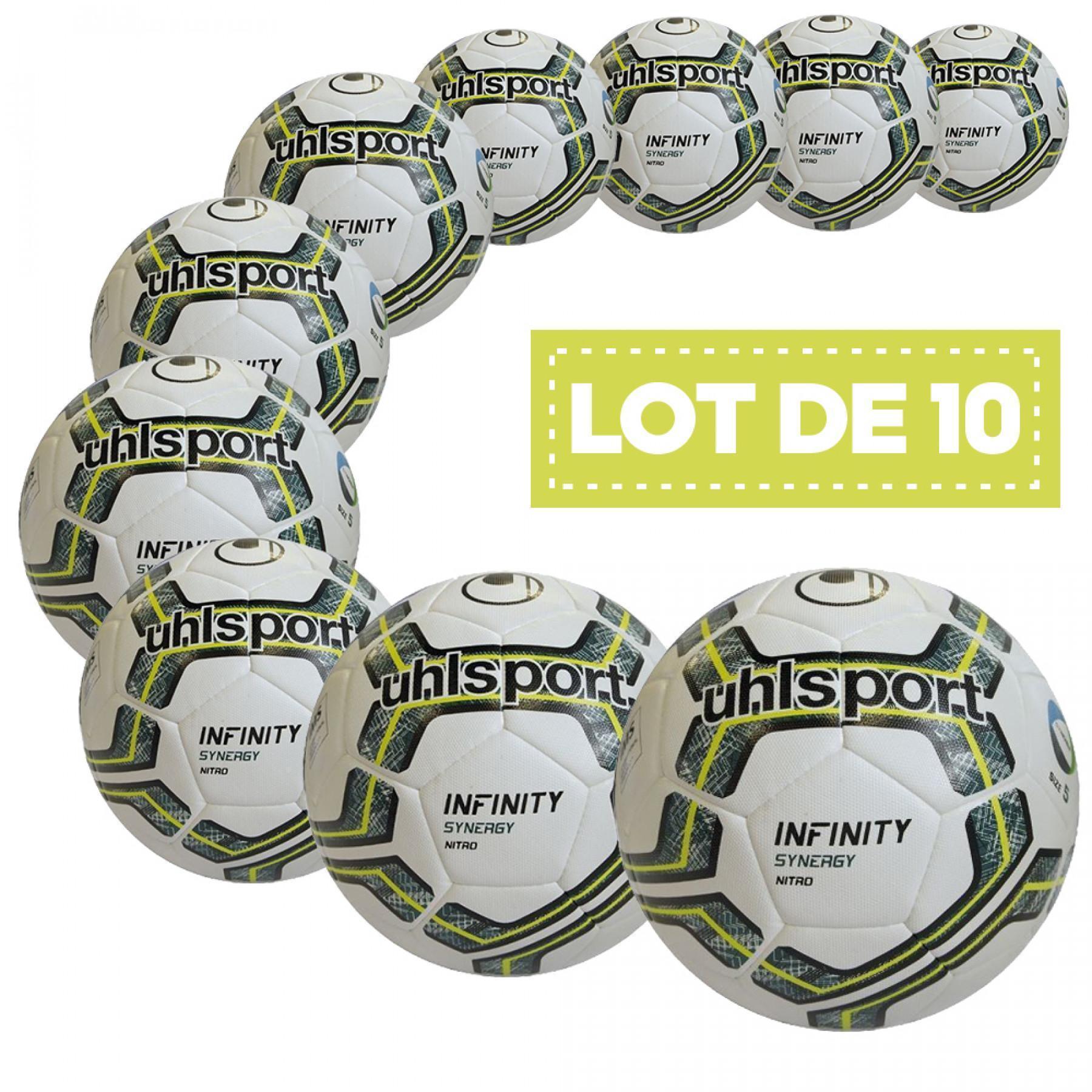 Confezione da 10 palloncini Uhlsport Infinity synergy Nitro 2.0