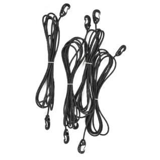 Set di 2 corde elastiche nere Sporti France