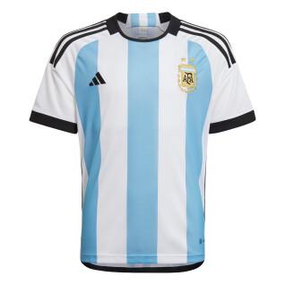 Maglia home dei Mondiali 2022 per bambini Argentine