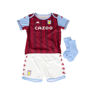 Kit per la casa del bambino Aston Villa FC 2021/22