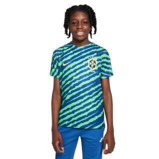 Maglia prematch per bambini della Coppa del Mondo 2022 Brésil