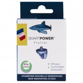 Borchie di plastica Smart Power - 8mm (Pack 2)