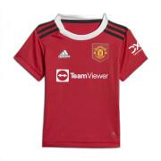 Kit per bambini a casa Manchester United 2022/23