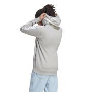 Sweatshirt pile con cappuccio adidas Essentials 3-Stripes