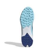 Scarpe da calcio senza lacci per bambini adidas X Crazyfast.3 Turf - Marinerush Pack