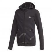Giacca per bambini adidas s Allover Print Hooded Track