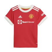 Mini-kit per bambini a casa Manchester United 2021/22