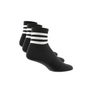 Mezzi calzini per bambini adidas 3-Stripes Sportswear (x3)