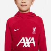 Felpa con cappuccio per bambini Liverpool FC Academy Pro 2022/23