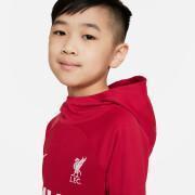 Felpa con cappuccio per bambini Liverpool FC Academy Pro 2022/23