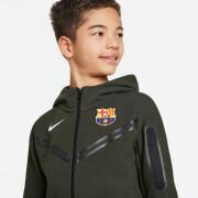 Felpa da bambino con zip integrale FC Barcellona TCH